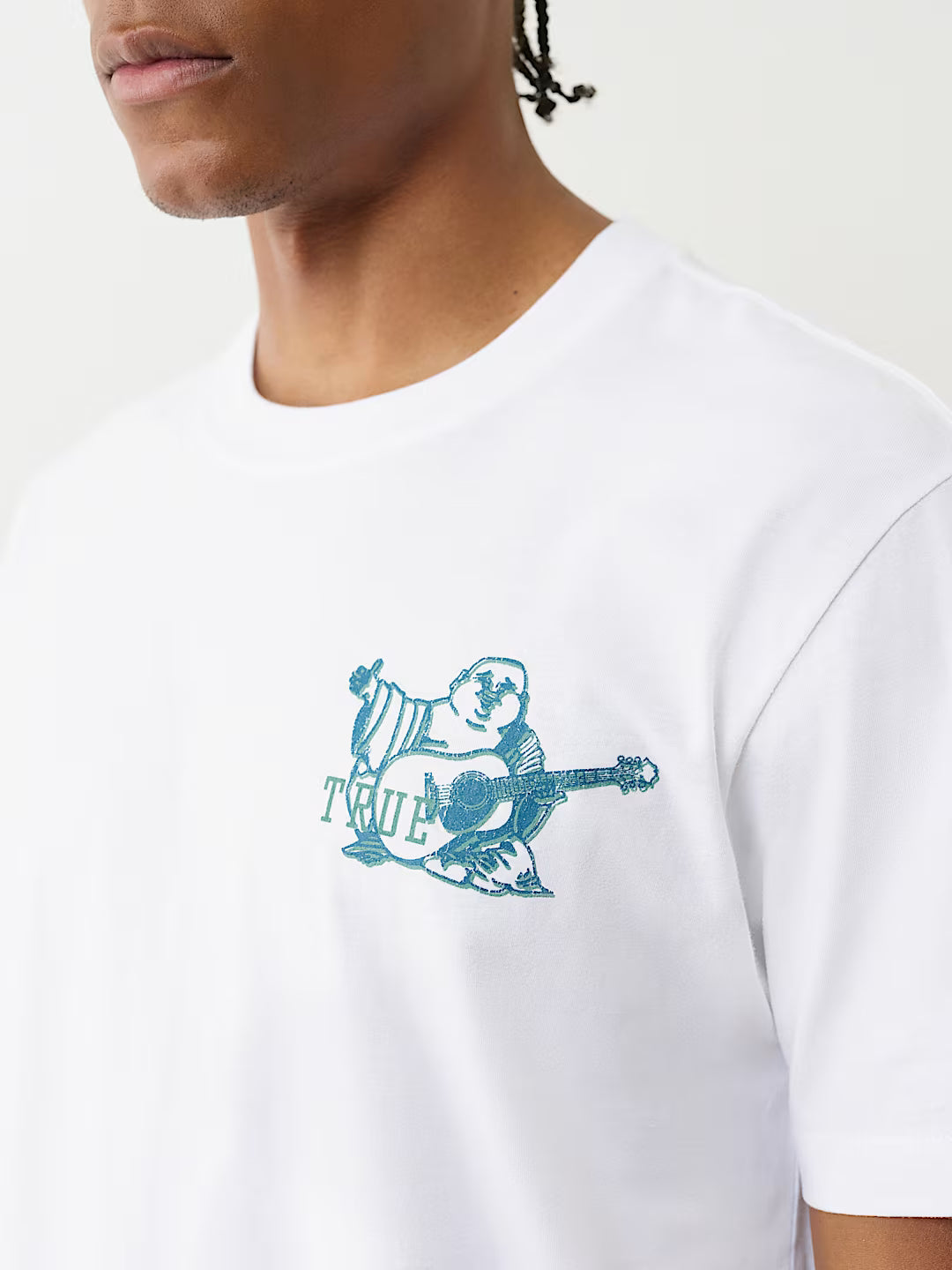 TRUE RELIGION Faded World Tour Logo Tee