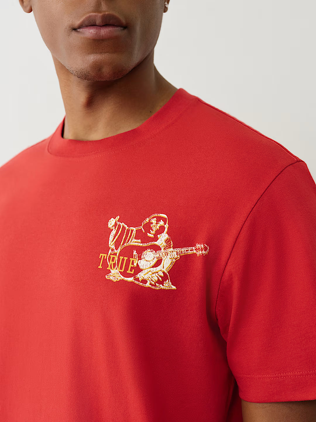 TRUE RELIGION Faded World Tour Logo Tee