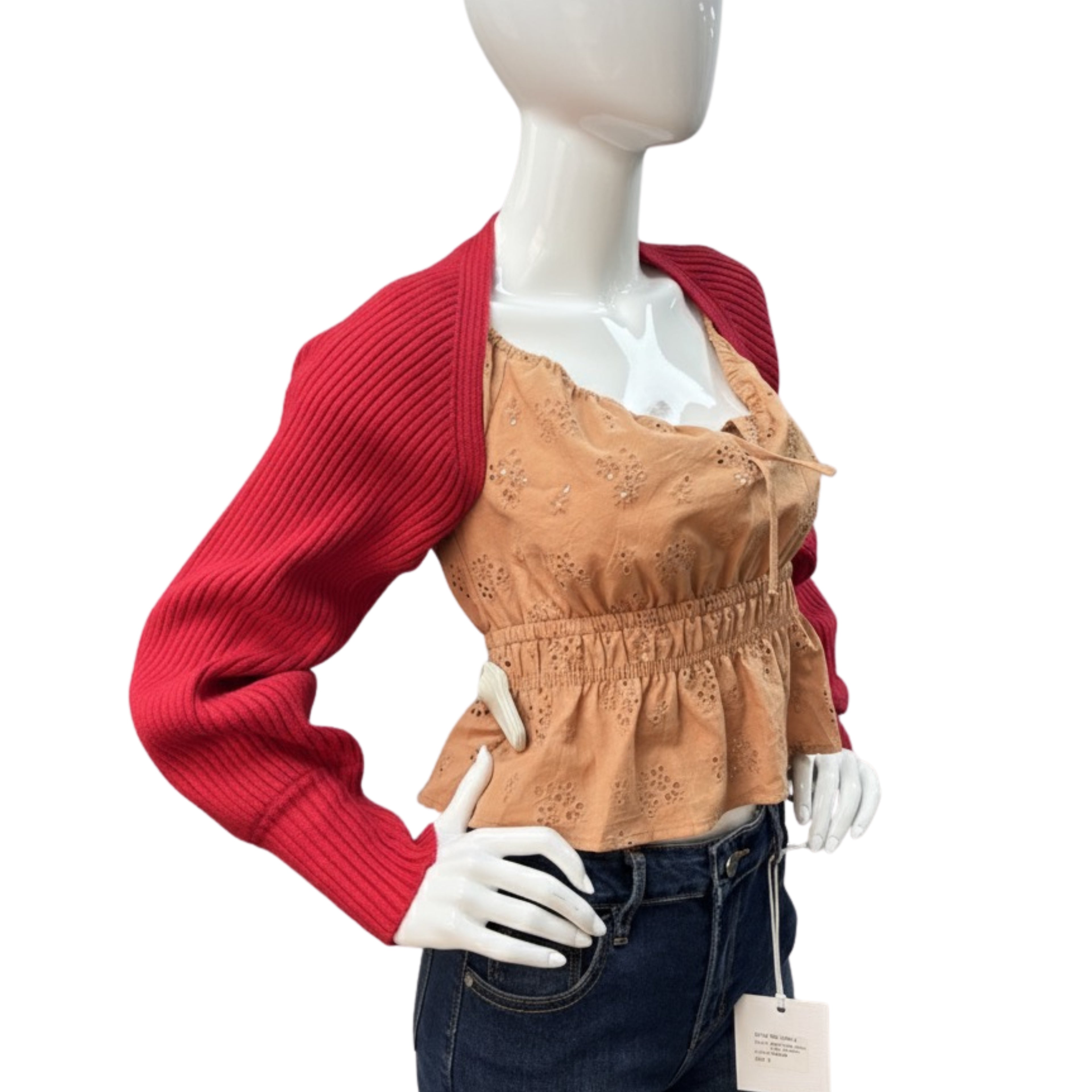 Women Long Sleeve Knit Bolero