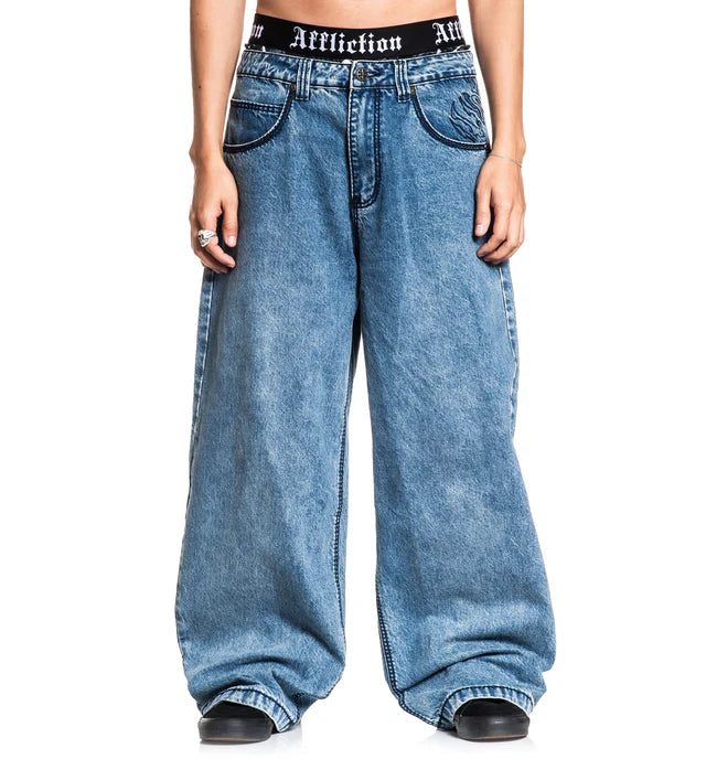 AFFLICTION Tribal & Wings Denim