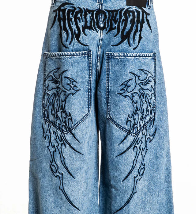 AFFLICTION Tribal & Wings Denim