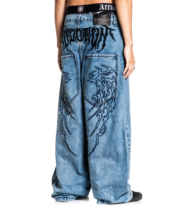 AFFLICTION Tribal & Wings Denim