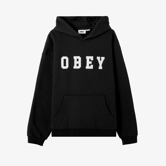 OBEY Felt Extra Heavy Hood Pullover