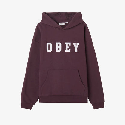 OBEY Felt Extra Heavy Hood Pullover