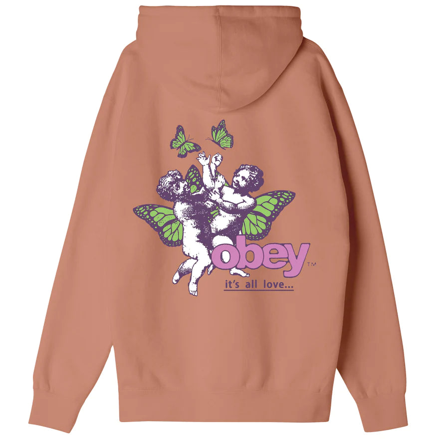 OBEY It's All Love Premium Pullover Hood