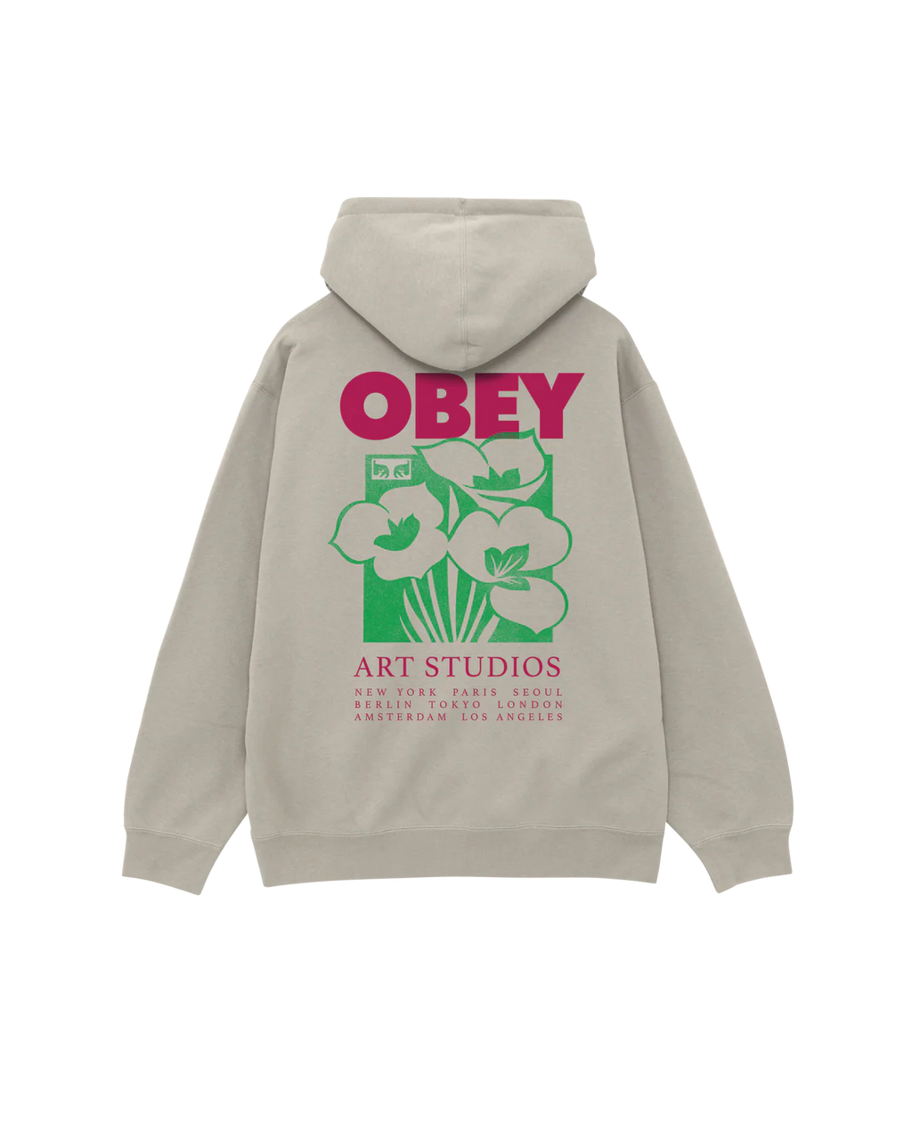 OBEY Art Studio Flowers Premium Pullover