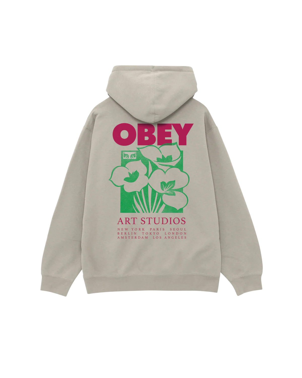 OBEY Art Studio Flowers Premium Pullover