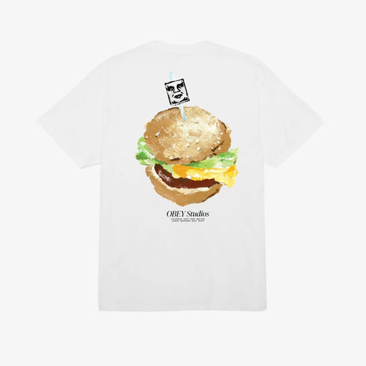 OBEY Visual Food For Your Mind Classic Graphic T-shirt