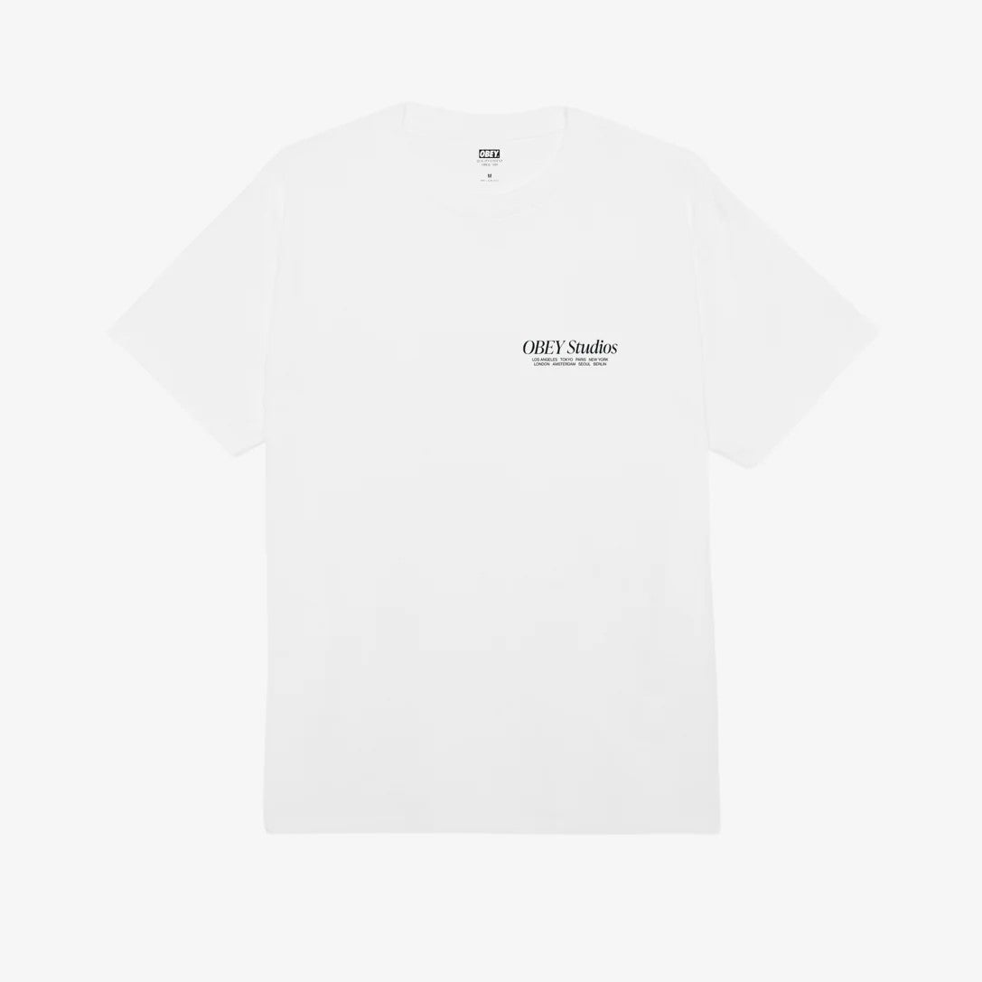 OBEY Visual Food For Your Mind Classic Graphic T-shirt