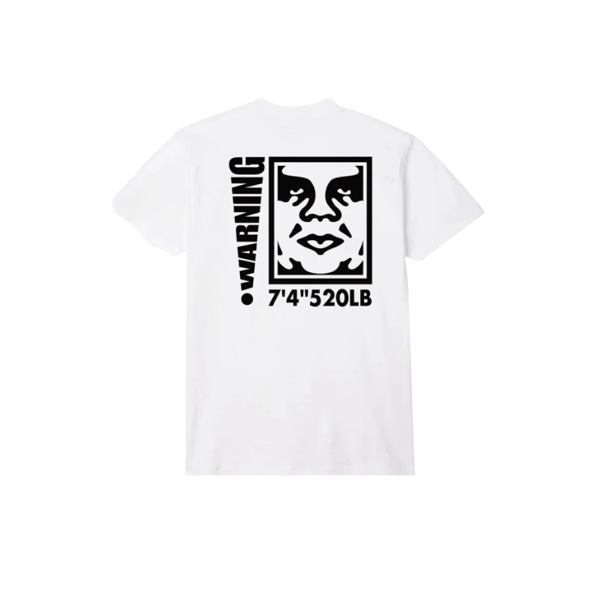 OBEY Warning Classic Graphic T-Shirt