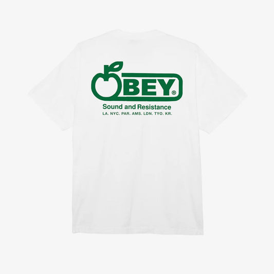 OBEY Sound & Resistance Heavyweight Graphic T-shirt