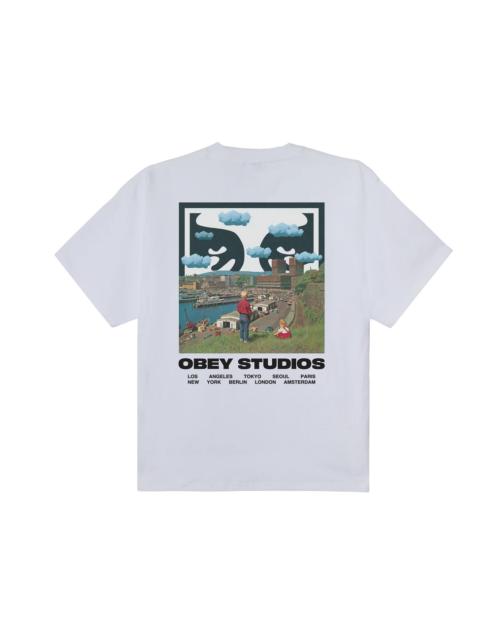 OBEY Sky Face Heavyweight T-shirt
