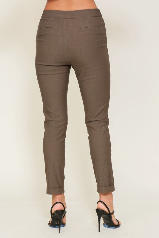 High Waisted Stretchy Work Pants Leggings