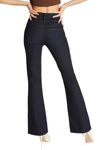 Women's Super High Rise Bootcut with 3-Button