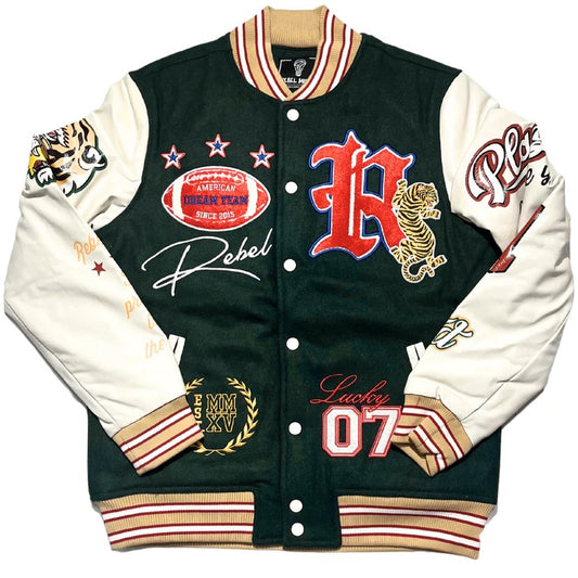 REBEL MINDS Player of the Year Varsity Jacket