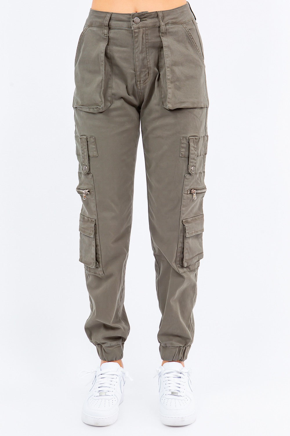 Cargo Pocket Slim Jogger Pants