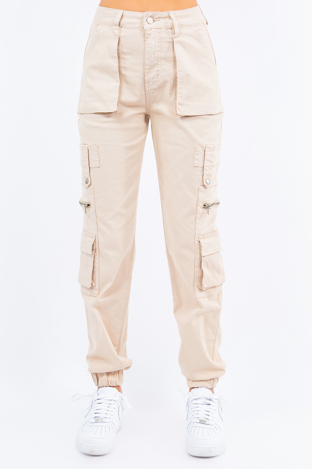 Cargo Pocket Slim Jogger Pants