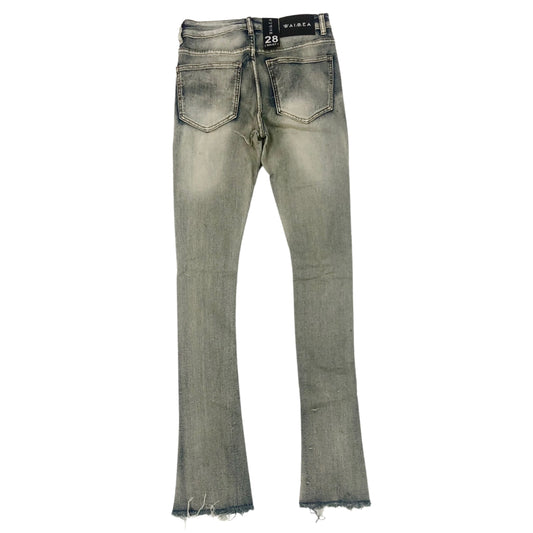WAIMEA Men Distress Washed Stacked Jeans - Vintage Wash