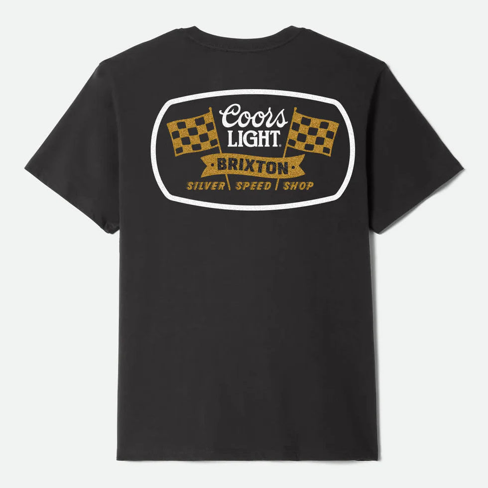 BRIXTON Coors Light Pit Stop Standard T-Shirt