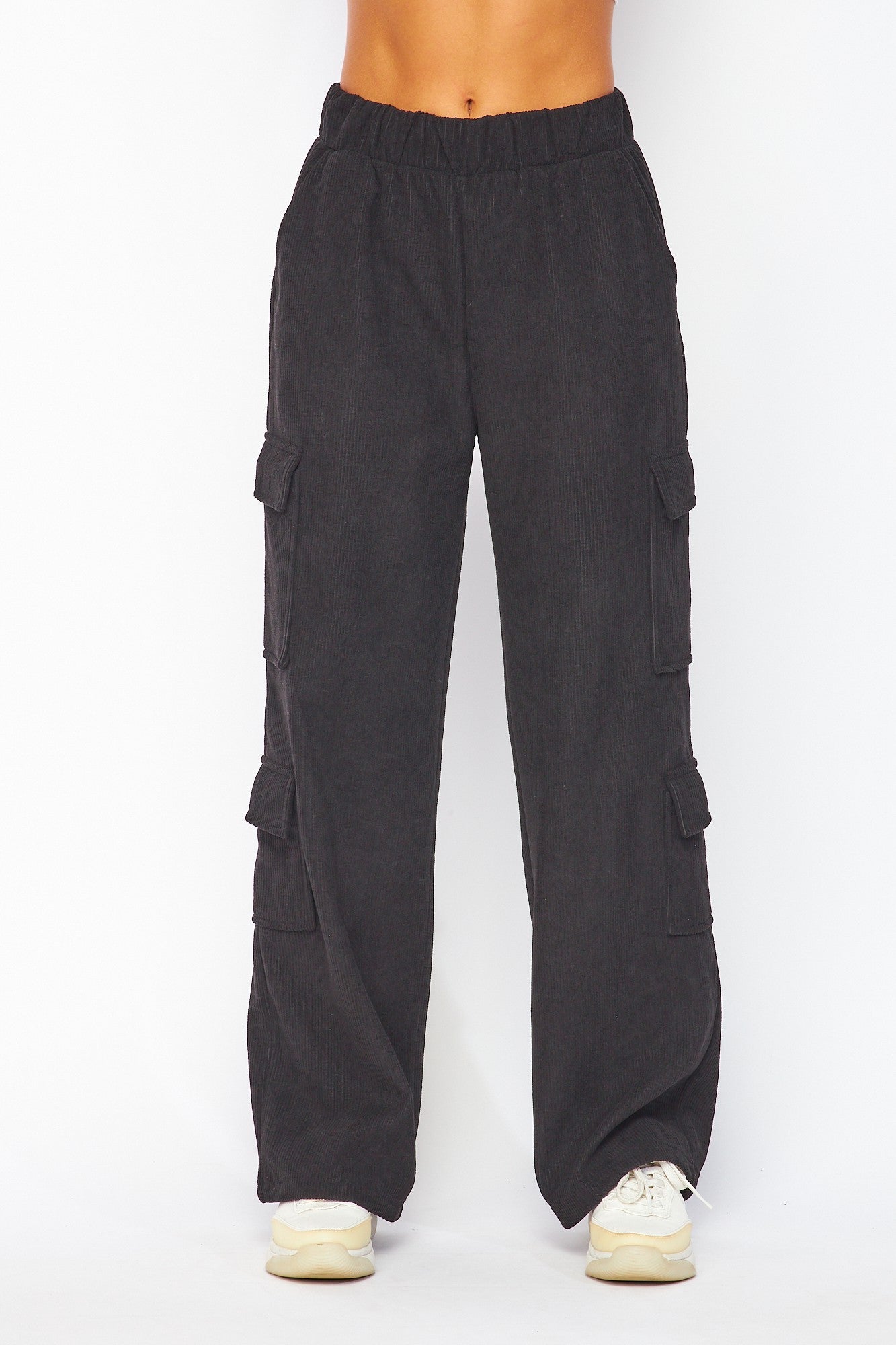 Corduroy 4 Pocket Fleece Cargo Pants