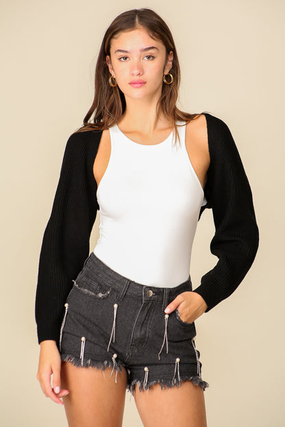 Longsleeve Lightweight Sweater Bolero