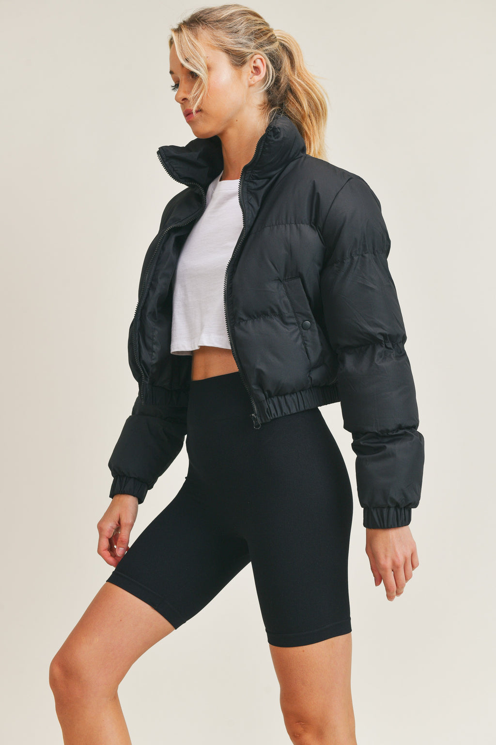 Padded Short Puffer Jacket