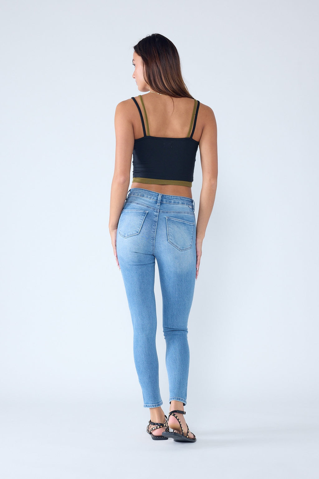 High Rise Skinny Jeans
