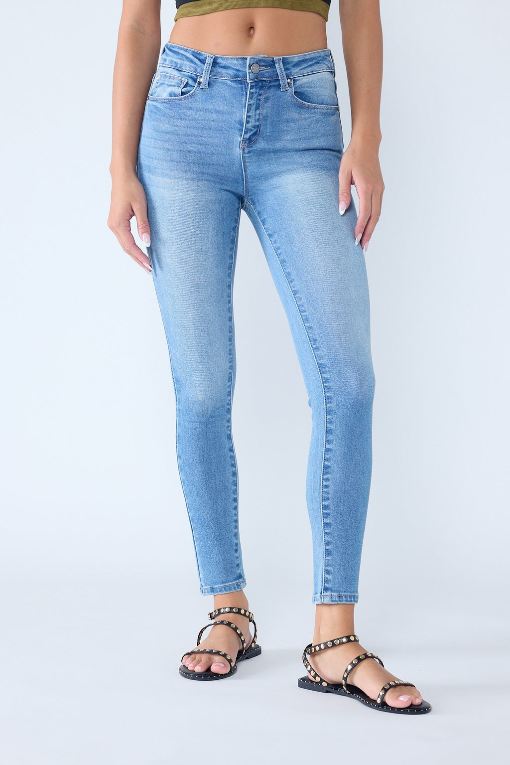 High Rise Skinny Jeans