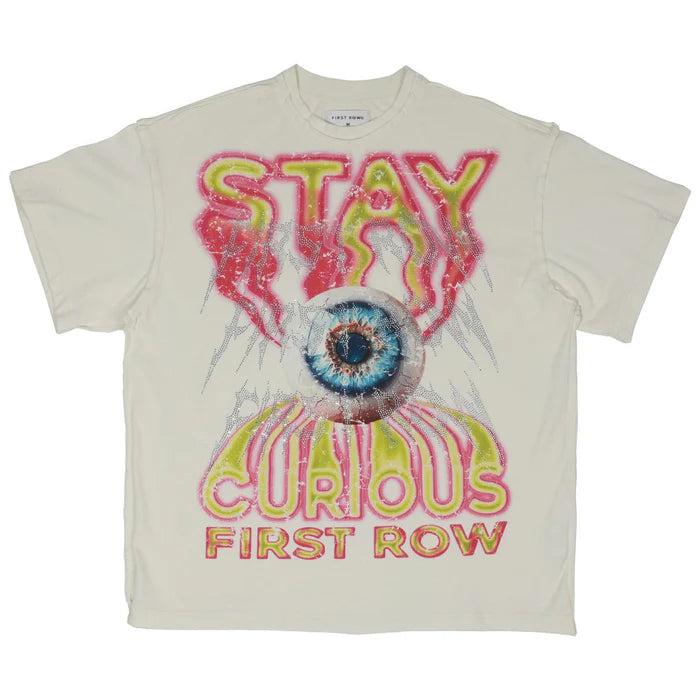 FIRST ROW Stay Curious Eyeball Tee