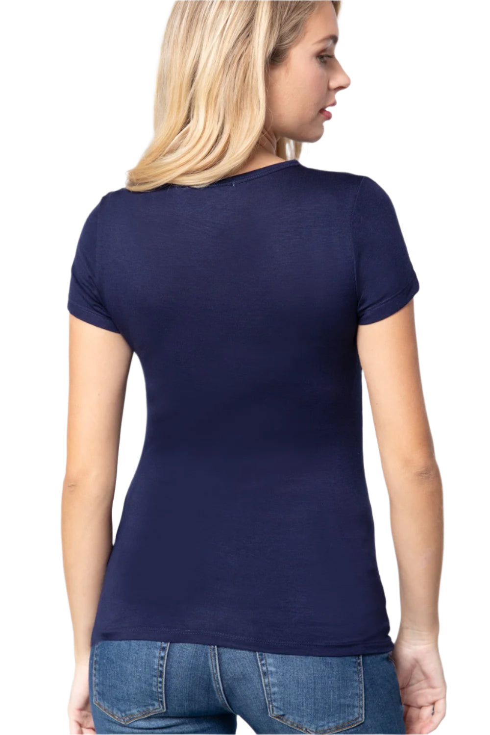 Short Sleeve Button Placket Rayon Spandex Jersey