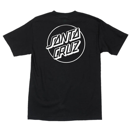 SANTA CRUZ Opus Dot Mens Graphic T-Shirt - Black