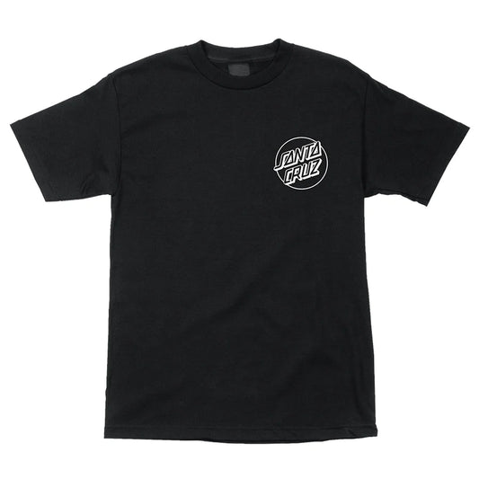 SANTA CRUZ Opus Dot Mens Graphic T-Shirt - Black