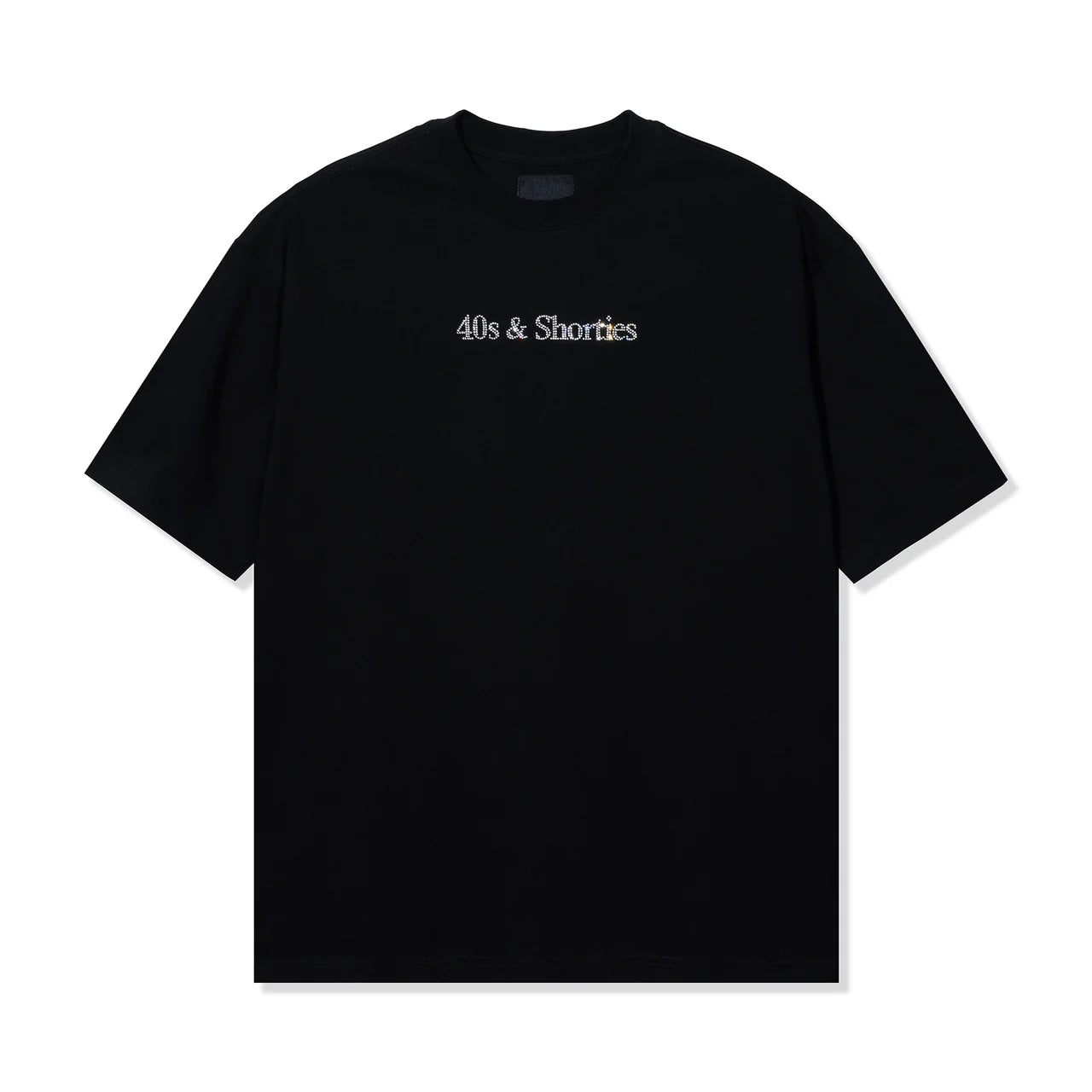 40s & Shorties Text Logo Rhinestone Tee