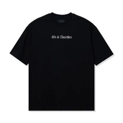 40s & Shorties Text Logo Rhinestone Tee