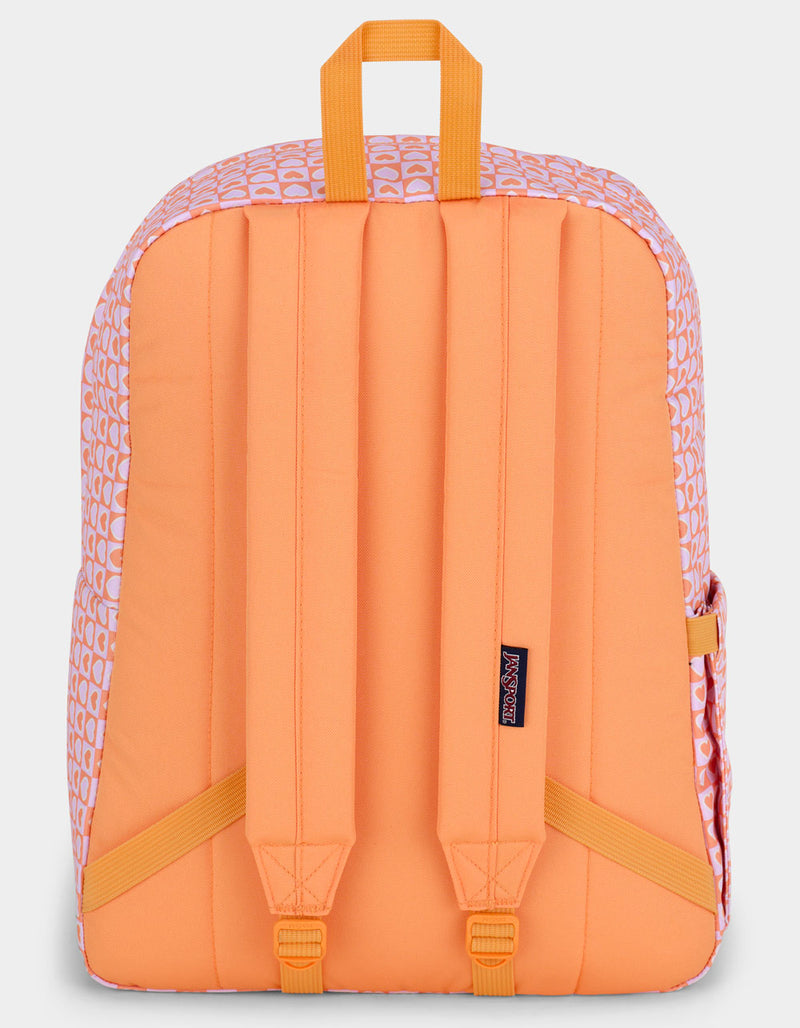 JANSPORTS SUPERBREAK PLUS BACKPACK - PINK HYPED HEARTS