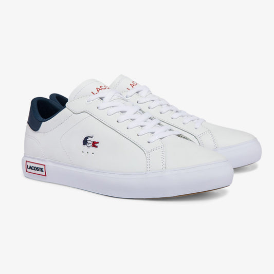 LACOSTE Men's Powercourt Leather Sneakers - Multicolor