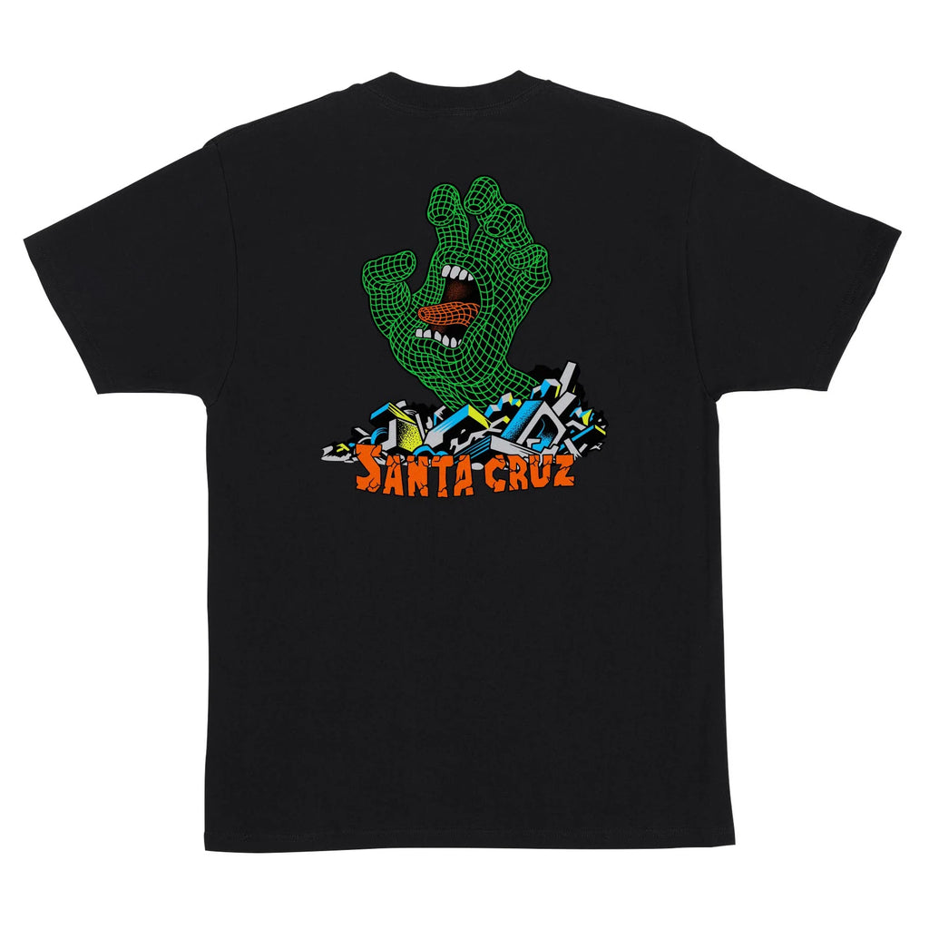 SANTA CRUZ Kendall Grid Hand T-Shirt