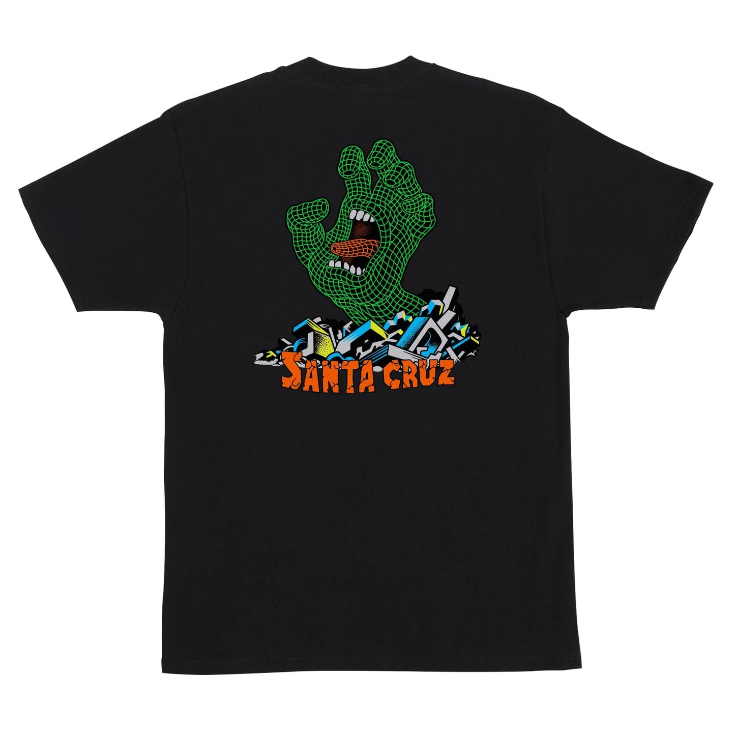 SANTA CRUZ Kendall Grid Hand T-Shirt