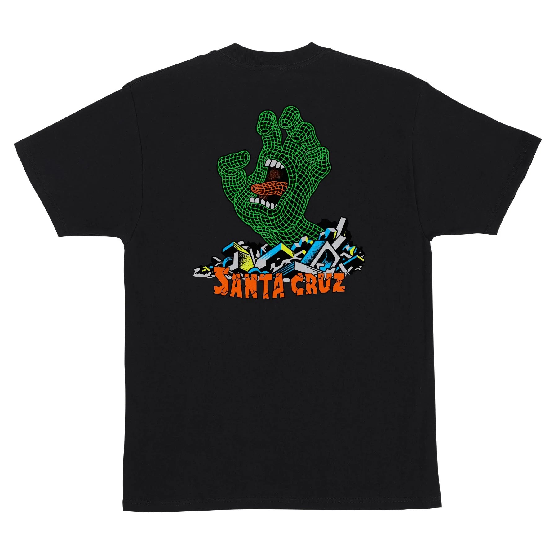 SANTA CRUZ Kendall Grid Hand T-Shirt