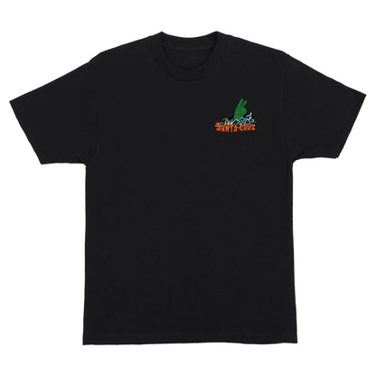 SANTA CRUZ Kendall Grid Hand T-Shirt