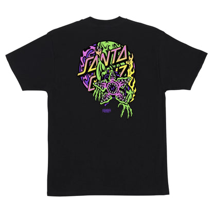 SANTA CRUZ Stranger Things Demogorgon Dot T-Shirt