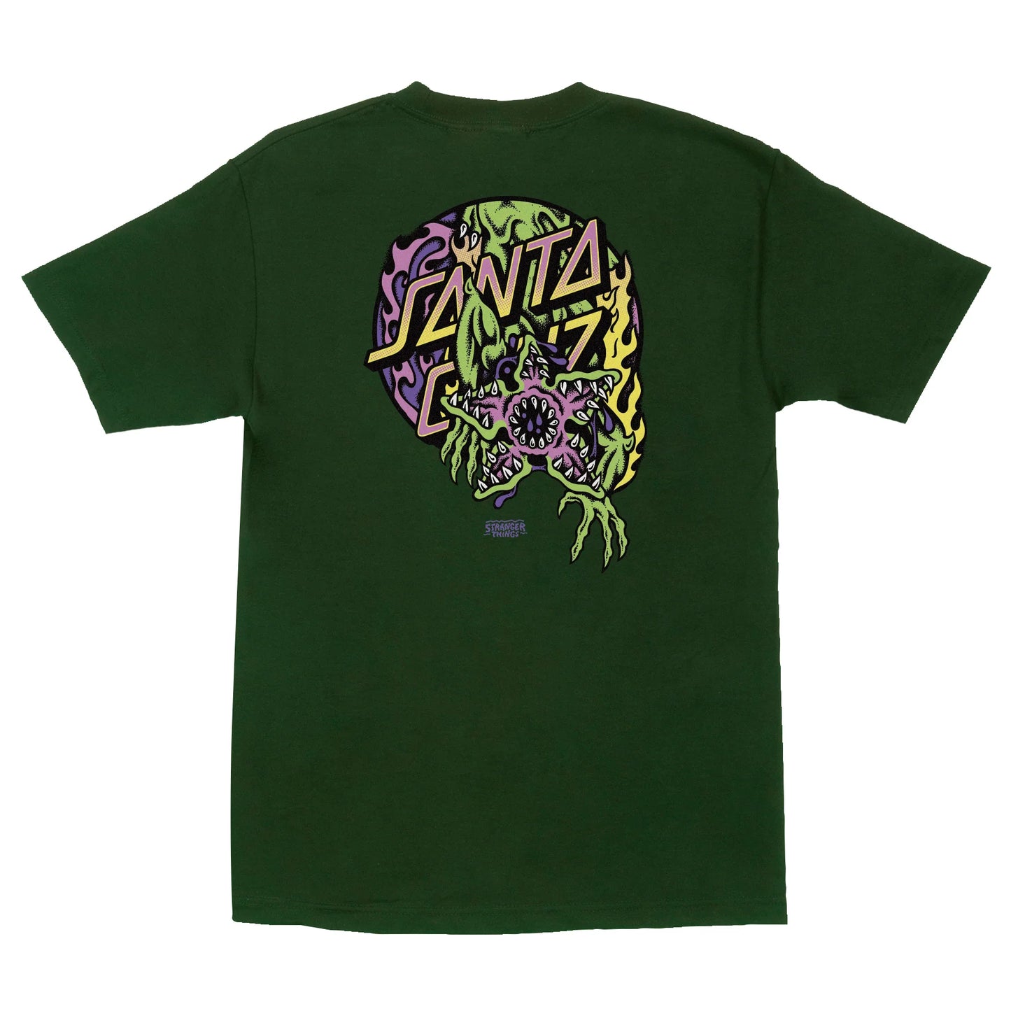SANTA CRUZ Stranger Things Demogorgon Dot T-Shirt