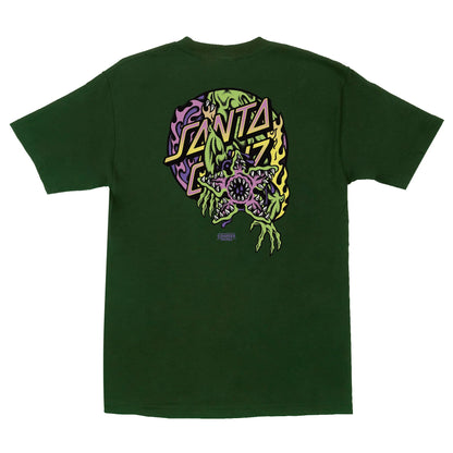 SANTA CRUZ Stranger Things Demogorgon Dot T-Shirt