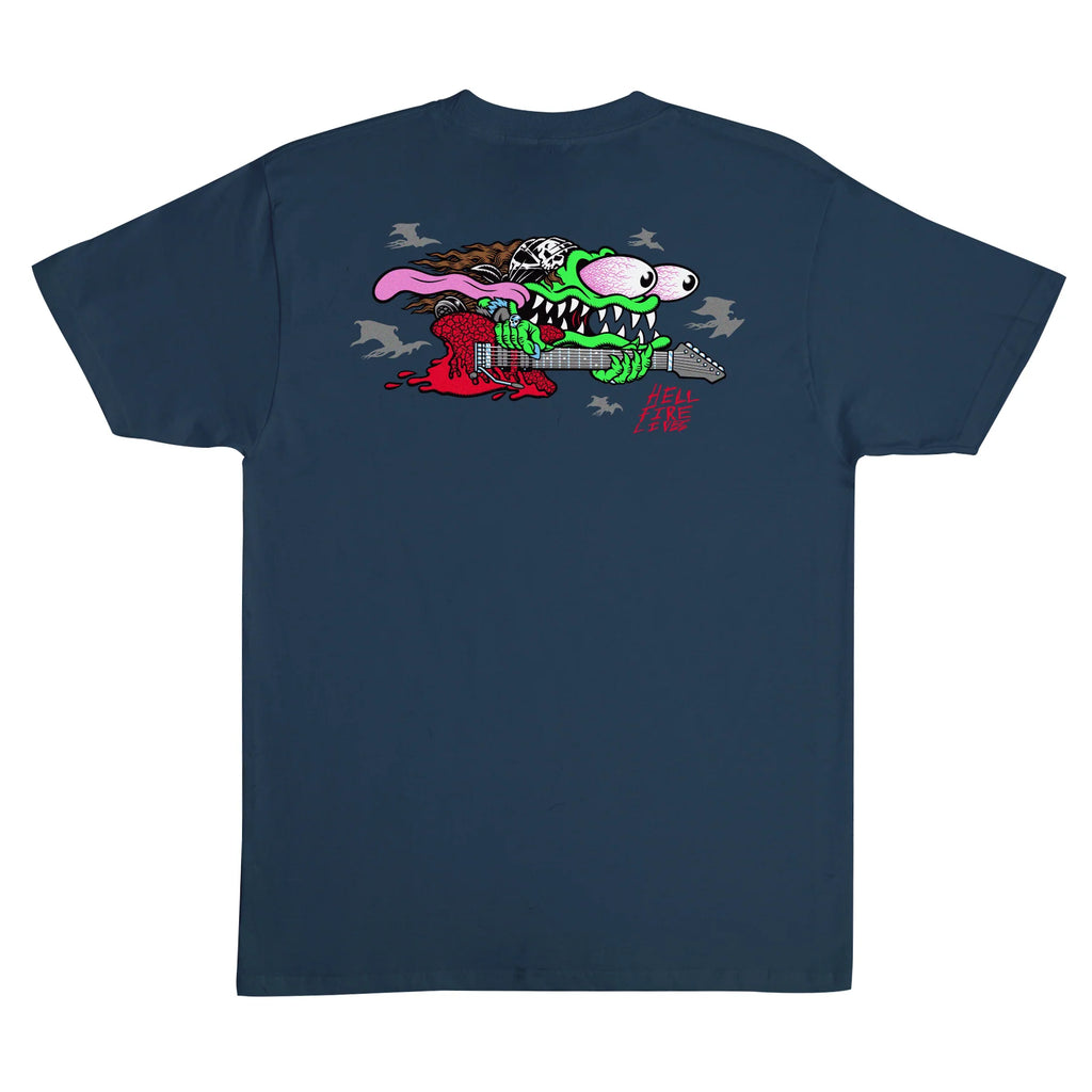 SANTA CRUZ Stranger Things Eddie Slasher T-Shirt