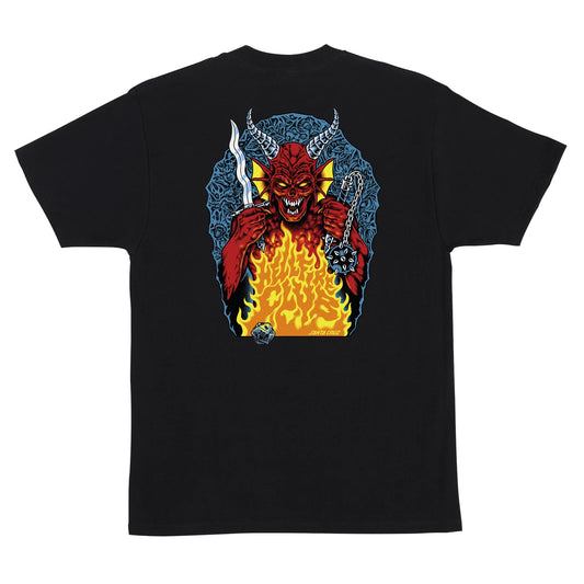 SANTA CRUZ Stranger Things Hellfire Pit T-Shirt