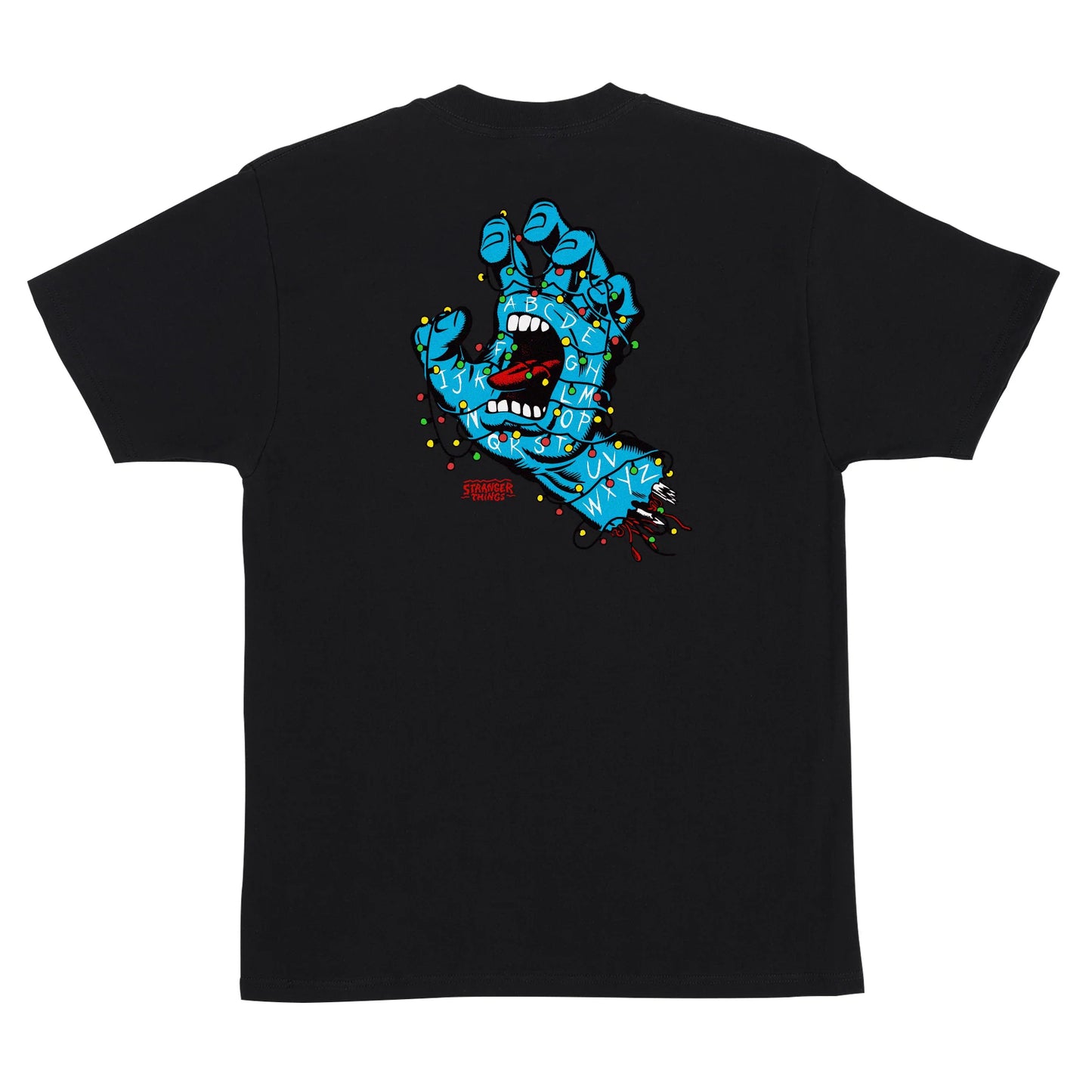 SANTA CRUZ Stranger Things Screaming Lights T-Shirt