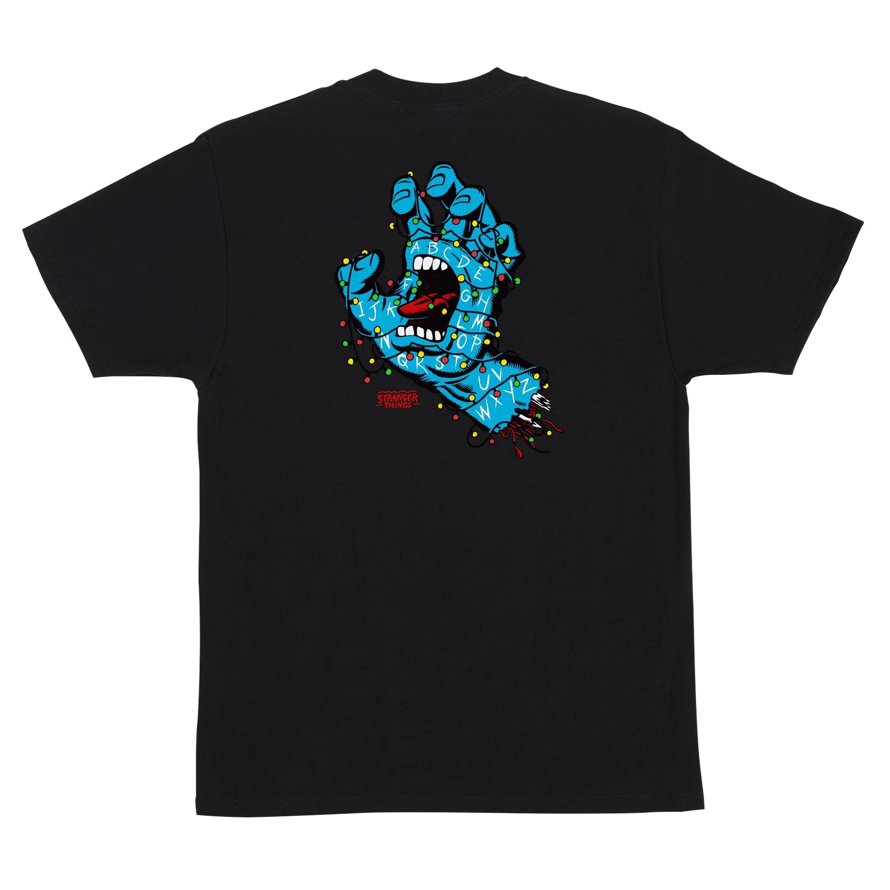 SANTA CRUZ Stranger Things Screaming Lights T-Shirt