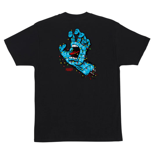 SANTA CRUZ Stranger Things Screaming Lights T-Shirt
