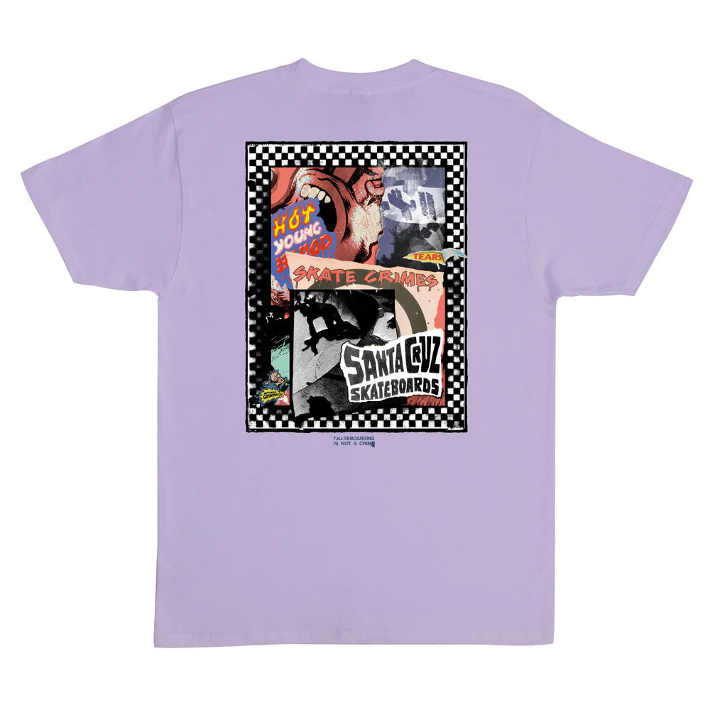 SANTA CRUZ Ad Collage T-shirt