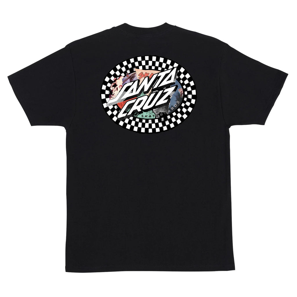 SANTA CRUZ Collage Oval Dot T-shirt